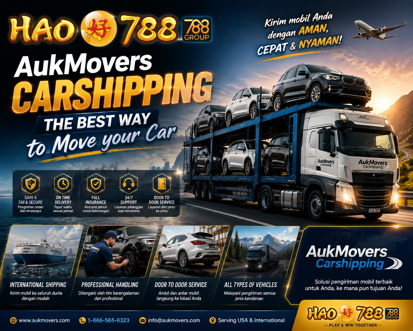 HAO788 | AukMovers Carshipping The Best Way to Move your Car